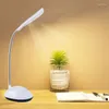 Tischlampen LED Schreibtisch Leichtaugenschutz Lesen Lampen Batterie angetrieben werden kreativ für das Studium des Schlafzimmers