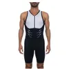 Roka triatlon erkek kolsuz yüzme ve koşu spor giyim bodysuit açık tayt cilt takım elbise 240422