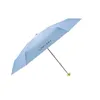Mini Sun Paraplu Outdoor Small Pocket Rain Travel Paraplu Vinyl Folding Umbrella UV Bescherming Zonneschaduw Pocket Parasol