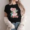 Frauen T -Shirts Puella Magi Madoka Magica Anime Polyester T -Shirts süße Druckhemd Trend Kleidung