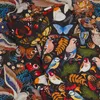 Fabric Morris Fabric Animals Fox Rabbit Owl Cotton Cotton Digital impresso para DIY feito por meio metro D240503