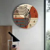 Zegary ścienne Boho Streszczenie Geometryczne Zegar Nowoczesny design Silent Watch for Sypialnia Kitchen Hanging