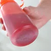 Botellas de almacenamiento Condimento de plástico Saqueta de ensalada engrosada a prueba de fuga con escala Vinagre de jarra de aceite de oliva