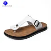 Hausschuhe Leder Männer Flip Flops Sommer 2024 Outdoor Klassische Gummi -Römische Sandalen Wating Trekking Sneaker große Größe 47