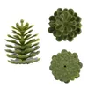 Fleurs décoratives simulation en plastique Cône de pin artificiel noix verts fausses décorations de Noël de la plante Année à la maison décor diy ornements de Noël