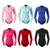 Sport Spearfishing Surfing Duikpak Baden Swimwears Dames 2 mm Neopreen Snorkelende wetsuits houden Warm Scuba Water 240426