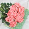 Dekorative Blumen Vintage Silk Rose Simulierte Blume Hochzeit gefälschte künstliche DIY -Party -Dekoration Home Decor Bouquet