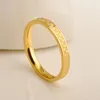 Pierścienie klastra 2,5 mm stal nierdzewna Zarnotanie Bezpłatna biżuteria Złota Kolor dla kobiet grils metalowy pierścień kratowy