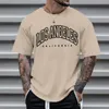 Los Angeles Lettre imprimé tshirts hommes vêtements européen américain de style vintage shortsleeve thes tops chemises d'été harajuku 2023 240425