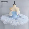 Scena nosić profesjonalną baletową sukienkę taneczną dla dziewcząt tiul titu titu titu