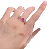 Anillos de clúster Producto de transmisión en vivo 925 Silver 6 rupias para atraer fanáticos acaba de abrir el anillo joyas de boda versátiles de moda para mujeres