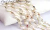 Mètres EST Natural Water Eater Pearl Colorful Cz Chain Gold Rosary Perles de chapelet pour bracelet de collier 2650030