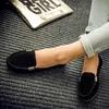 Chaussures pour femmes 2023 Spring Automne Slips plats décontractés Toe Round Toe Denim Loafer Plus taille Jeans Zapatos 3544 240426