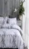 Twinqueenking Gray Sypiria Budding Sets Bedding Arkusze kołdry zestaw łóżka kołnierzowe kołdrę Bedspread Pillowcase4206559