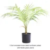 Decorative Flowers Plastic Adorn Home Stunning Artificial Plant Fake Palm Tree In Pot Realistic Details