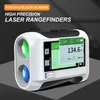touch screen Range Finder Golf Telescope rechargeable Laser rangefinder LCD Display Laser Distance meter with Flag-Lock 600m 240426