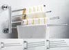 Handdoekstaaf roestvrij staal roterende badkamer handdoekrek keuken wallmounted accessoire gepolijst rack hardware houder2011645