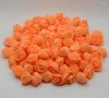 Fleurs décoratives 300 pièces en peluche ours de roses 3cm mousse de mariage décor de Noël pour la maison Boîte de bricolage Boîte artificielle