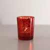 Kerzenhalter Candlestick Cup Starry Sky Romantic Color Glass Haushaltshandwerksdekoration Accessoires Hausdekoration