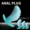 Outros itens de beleza da saúde Equipamento Lobo Pênis falso buttotPlugs status masculino Sapateiro anal xxl q240430