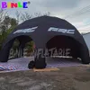 Custom de gros 10 md (33 pieds) avec ventilation de tente d'araignée gonflable géante extérieure avec couverture complète, gazebo, tentes de garage de voiture pour la publicité