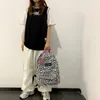 学校のバッグヴィンテージ女性キャンバスリットルリュックサックハンドバッグカジュアルレディース大手ナップサック女性旅行韓国スタイルのバックパック