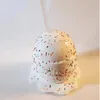 Melting Lollipop Sculpture Decoration Art Craft Lollipop Miniature Modern Home Accessory Home Desktop Decor the Kid Gift 240429