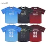 T-shirts masculins Trapstar Mesh Football Jersey Blue Black Red Men Sportswear T-shirt Designer Clothing 45654