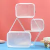 Aufbewahrungstaschen transparente PVC -Reiseorganisator klarer Make -up -Beutel Kosmetikerin Kosmetische Schönheit Hülle Make -up -Beutel Waschung