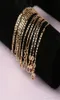 20pcs Mens Gold Chain Necklace 2mm Stamp Gold color color Vintage Chain Woman and girl Figaro chain Jewelry Whole8553830