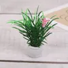 Dekorative Blumen simulierte grüne Pflanze Mikro Landschaft Topf Bürodekoration Ornamente Künstliche Blumenmodelle Szenenlayout Requisiten