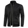 Herrenjacken 2024 Outdoor Casual Jacket für Männer Solid Color Slim Fit Mode Coat hochwertiges Design