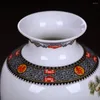 Vaser dekoration fin vas slät hem jingdezhen keramisk djur möbler yta traditionella artiklar kinesiska