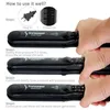 2 I 1 Hair Iron Professional Steam Strainten Curler Ceramic Curling Style Tools 240425