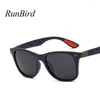 Occhiali da sole runbird marchio design classico uomo polarizzato Donne guidando telai quadrati occhiali da sole goggle uv400 gafas de sol 5329