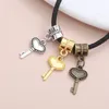 CANTROS 10PCS key requintado de acessórios pendentes vintage para jóias personalizadas para mulheres bracelete DIY DIY