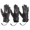 Gants de cyclisme cuir PU hiver