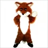 2024 Performance Fox Cartoon Mascot Costume Fancy Dress for Men Women Halloween Outdoor Stroit Mascot for Reklamy garnitury