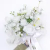 Fiori decorativi matrimoni artificiale fiore artificiale malato romantico bouquet decorazione per feste