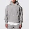 Mens Gyms Sports Coton Hoodie Fitness Fitness Bodyshirt Sweethirt Veste Kangaroo Pockets Workout Pullover décontracté mâle 240430