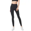 Donne Yoga High Wile Leggings pantaloni sportivi senza soluzione