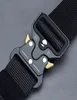 Ceinture tactique Nouvelle ceinture de l'armée de nylon hommes mole mole militaires Swat Coultes de combat élimine la ceinture de survie d'urgence