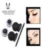 Miss Rose Eye Makeup Set Black Cake Eyeliner Gel Kajal 24 Hours Stay Eye Liner Soft and Smooth1545059