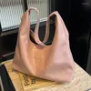 Kordelstring Trendy Design große Taschenhandtaschen und Geldbörsen Frauen Umhängetaschen weiche vegane Leder Damen Hobos Tasche Hochqualität