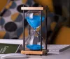 Hourglasses Transparent Glass Sandglass Creative Sandglass Timer Relógio Countdown Timing Valentina039S Presentes do dia Home decor7803649
