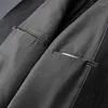 دعاوى الرجال وصول أزياء عرضية ربيع عرضية كبيرة العمودي بدلة الشريط المعطف للرجال السترة بالإضافة إلى الحجم XL 2XL 3XL 4XL 5XL 6XL 7XL