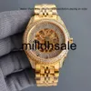 reloj rollen Relojes Mens horloges diamant polshorloge volledig automatisch mechanisch horloge saffier roestvrijstalen riemontwerp 40 mm montre de luxe gouden band