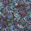 Fabric Liberty Cotton Poplin Printed Fabric Ethnic Paisley For Sewing Needlework Patchwork DIY Handmade By Half Meter d240503