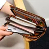Brieftaschen Business Long Clutch Bag Herrenhandtasche Marke Handgelenksbänder Brieftasche für männliche Handy -Geldbörsen -Kartenhaltertaschen 2024