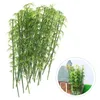 Decorative Flowers 40 Pcs Bamboo Model Miniature Decor Artificial Fake Plant Ornament 8cm Tree Trees